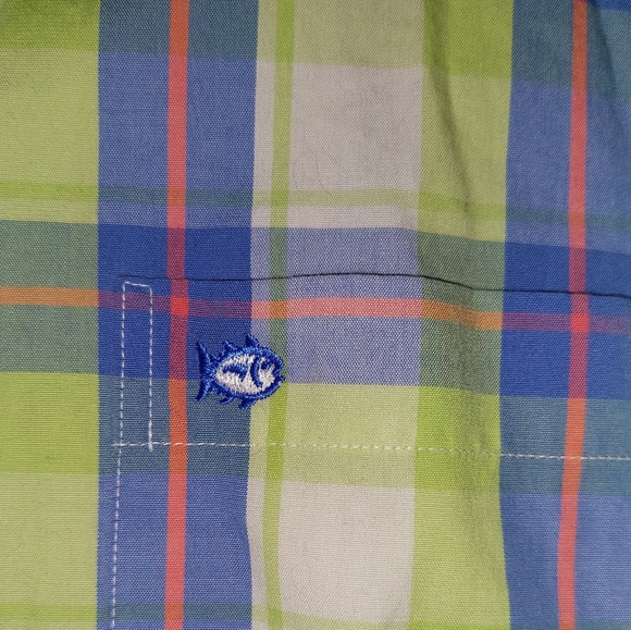 SOUTHERN TIDE Classic Fit Button Down Plaid Shirt - Picture 4 of 11